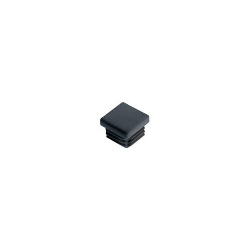 zátka čtvercová  40mm LDPE ČER  (10ks)