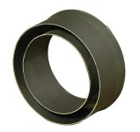 redukce do komína  200/160mm (d.80mm) t.1,5mm ČER