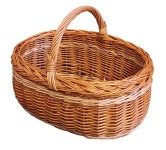 košík do auta menší 33x24x25cm lakovaný