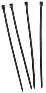 páska vázací 300x4,8mm ČER (50ks)