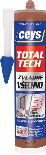 lepidlo univerzální a tmel 290ml TOTAL TECH HN CEYS