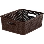 box úložný RATTAN 35x30x13cm (M),”Y” STYLE, PH HN