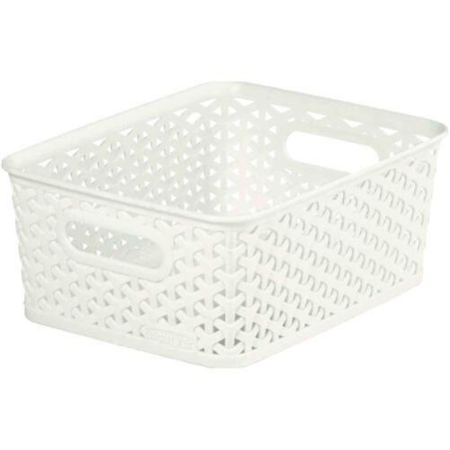 box úložný RATTAN 25x20x10cm (S),”Y” STYLE, PH KRÉM