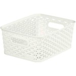 box úložný RATTAN 25x20x10cm (S),”Y” STYLE, PH KRÉM