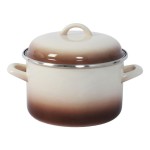 hrnec + poklice pr.22cm 5l CAPUCCINO