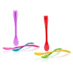 lžička dětská 4KIDS 17cm PH mix barev (3ks)