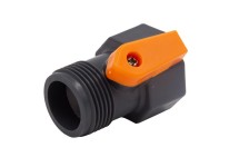 adaptér s ventilem, vnitřní a vnější závit 3/4”