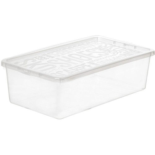 box na obuv  4l, 33,8x18,8x9,7cm s víkem PH TRA
