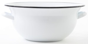 krajáč s uchy 38cm 10l smalt BÍ